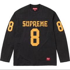 Supreme Crossover L/S Football Top – Black
